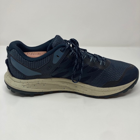 Merrell Men's Nova 3 Trail Running Shoes Vibram Sole Blue Gray US 10 (J037153) - Picture 9 of 10